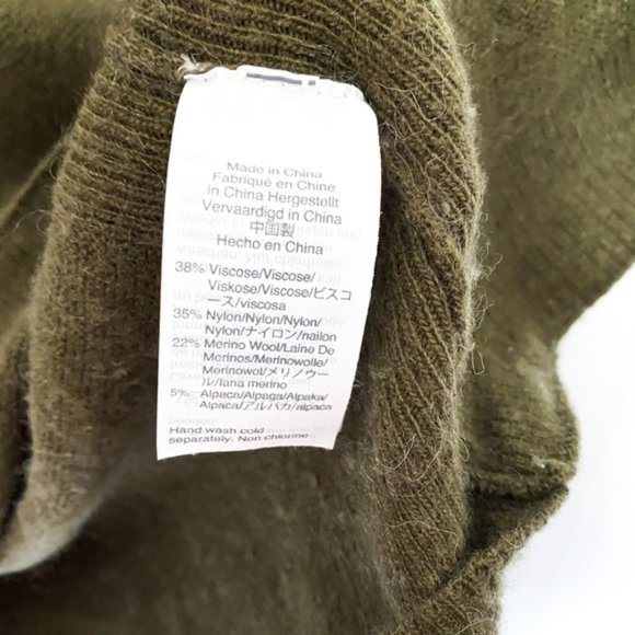 Madewell Kimball Pullover Sweater Alpaca Wool - Picture 4 of 5